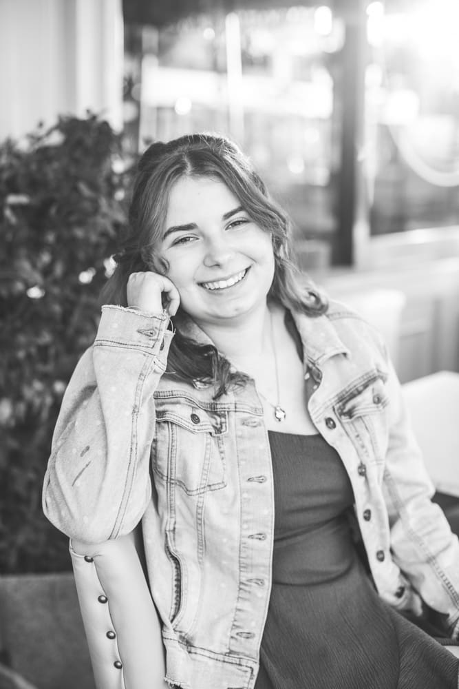 San Diego senior portraits San Diego bookstore northpark